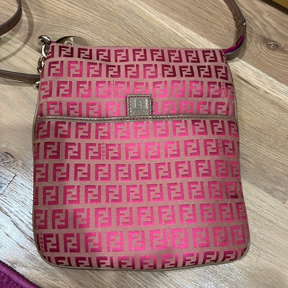 Fendi Accessories Fendi Crossbody Bag Pink Poshmark